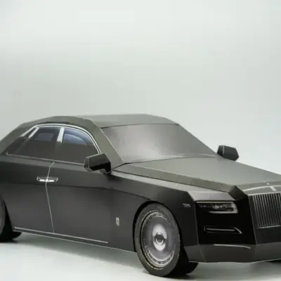 紙紮勞斯萊斯(黑)(大)-1