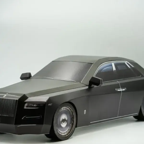 紙紮勞斯萊斯(黑)(大)-2