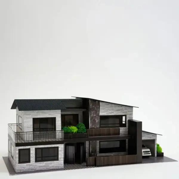 紙紮華麗電梯別墅-02