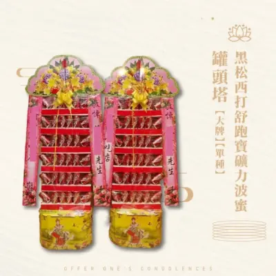 黑松西打舒跑寶礦力波蜜罐頭塔 【大牌】【單種】