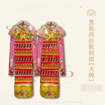 黑松西打飲料塔【大牌】