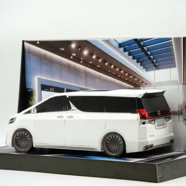 紙紮LEXUS LM300h(白)(小)-3