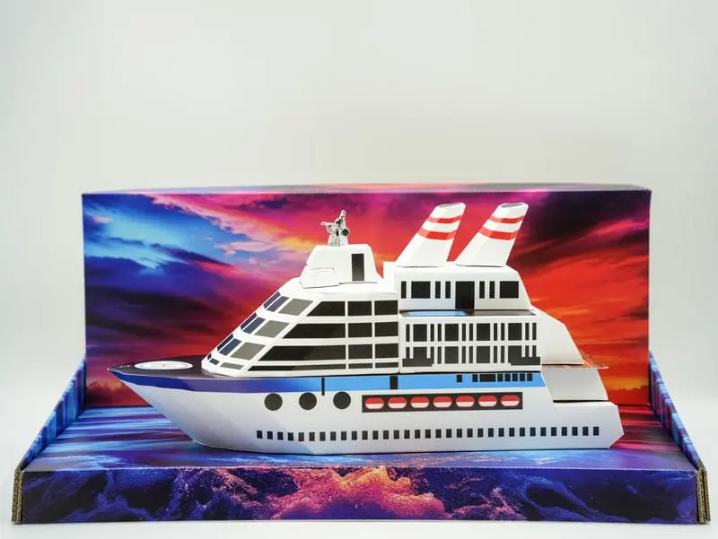 紙紮郵輪-1 紙紮郵輪-1