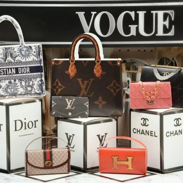 紙紮女性皮包皮夾套組-2