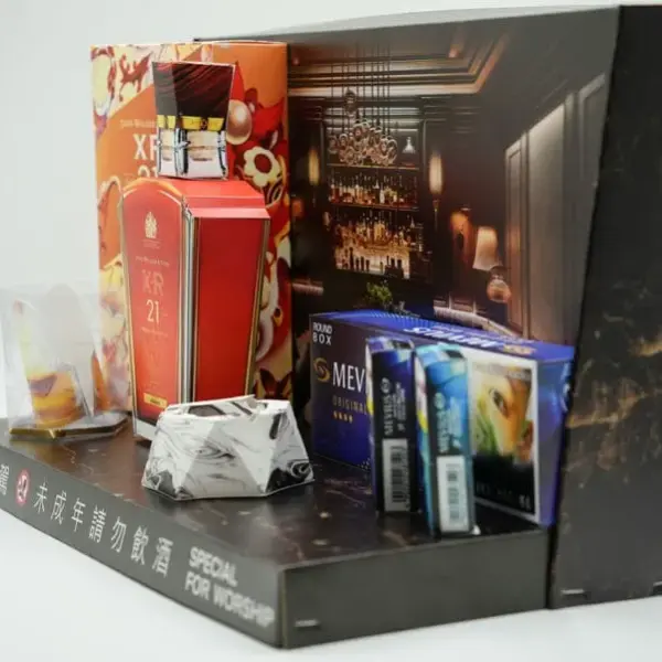 紙紮洋酒香菸組-4