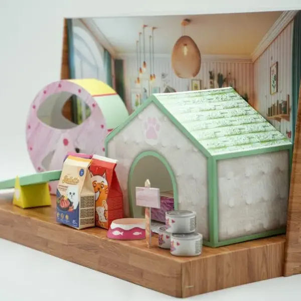 紙紮貓屋套組-6