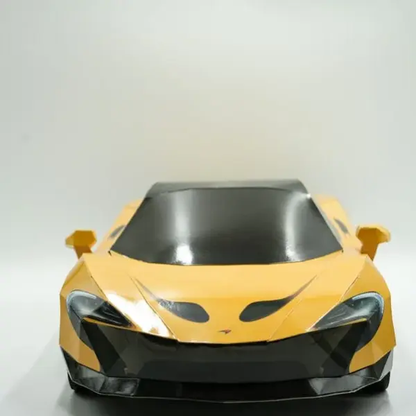 紙紮麥拉倫(黃)(大)-3