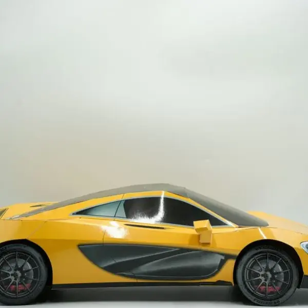 紙紮麥拉倫(黃)(大)-4