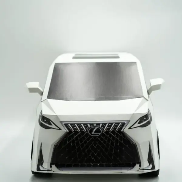 紙紮LEXUS LM 300h(白)(大)-3