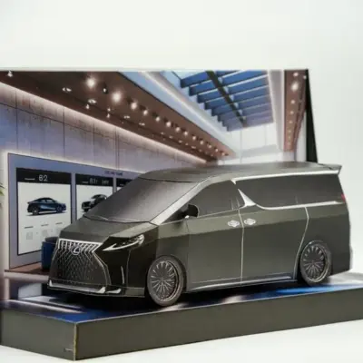 紙紮LEXUS LM300h(黑)(小)-2