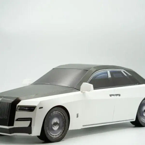 紙紮勞斯萊斯(白)(大)-2