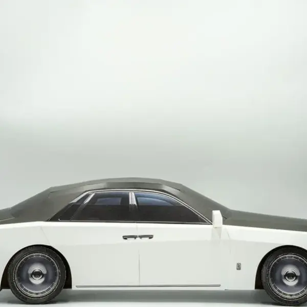 紙紮勞斯萊斯(白)(大)-4