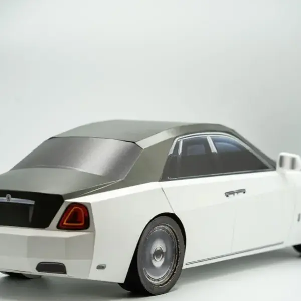 紙紮勞斯萊斯(白)(大)-6