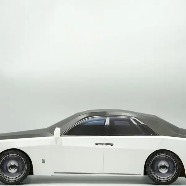 紙紮勞斯萊斯(白)(大)5