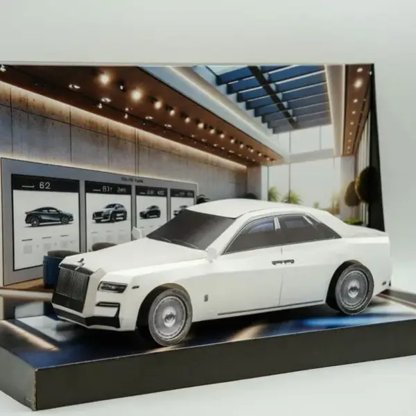 紙紮勞斯萊斯(白)(小)-001