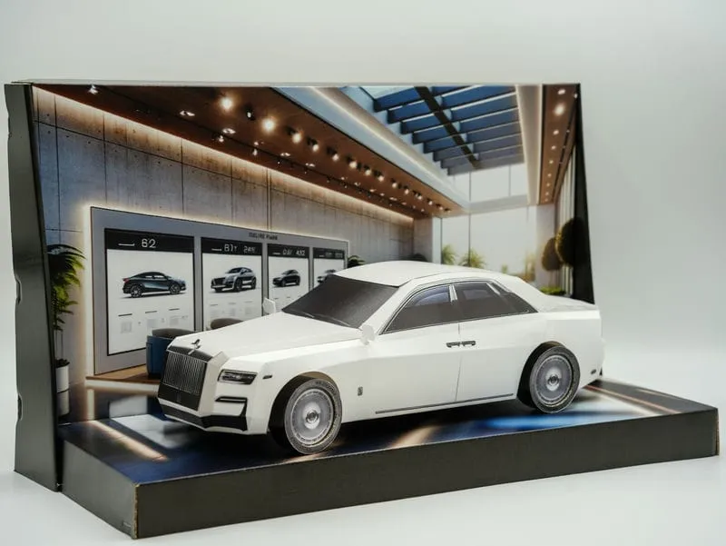 紙紮勞斯萊斯(白)(小)-001