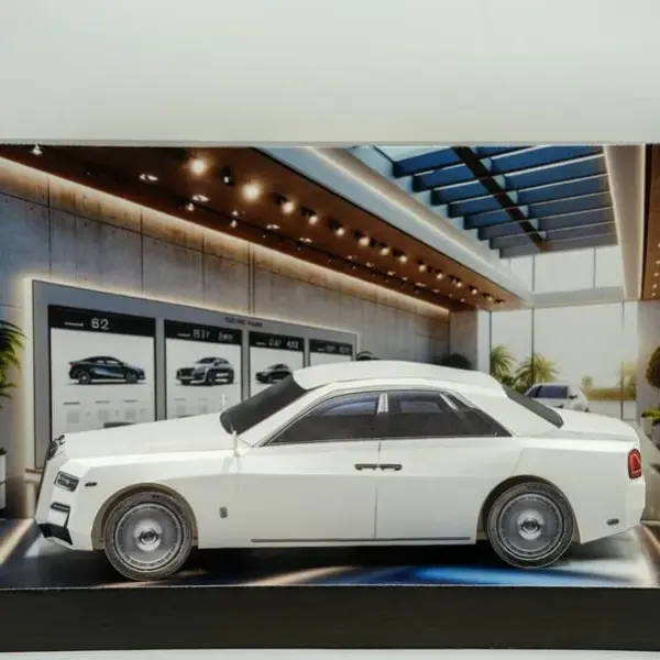 紙紮勞斯萊斯(白)(小)-003