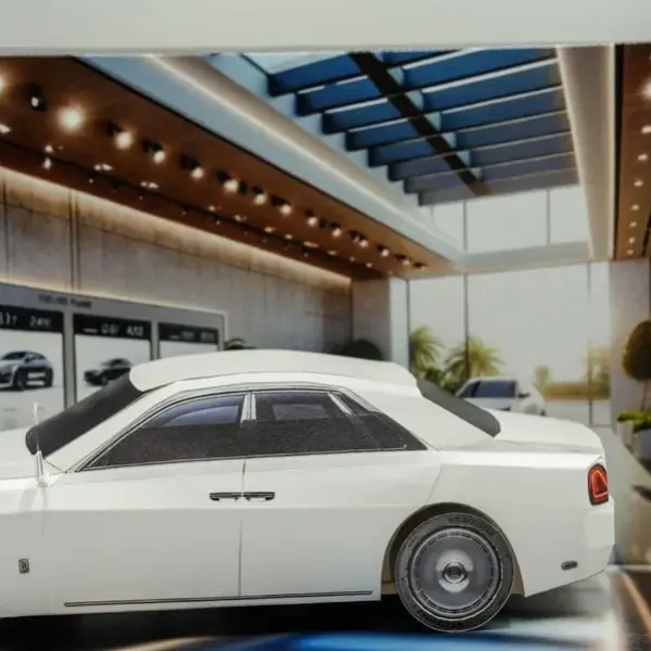 紙紮勞斯萊斯(白)(小)-005