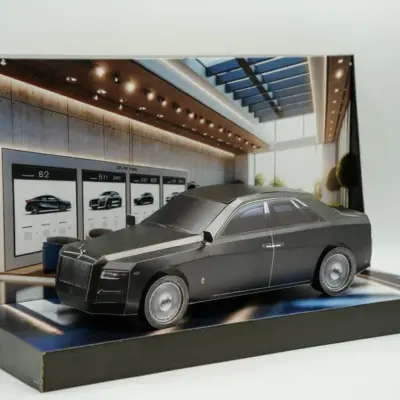 紙紮勞斯萊斯(黑)(小)-001