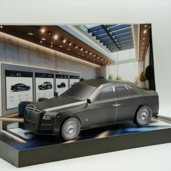 紙紮勞斯萊斯(黑)(小)-001