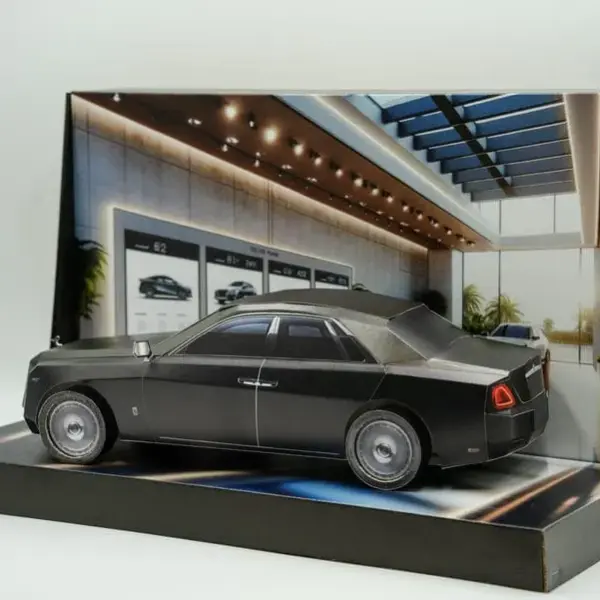 紙紮勞斯萊斯(黑)(小)-002