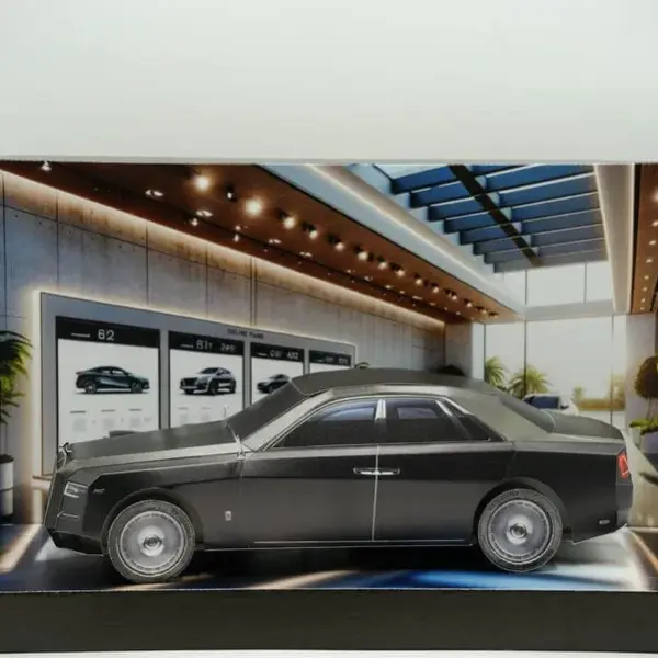 紙紮勞斯萊斯(黑)(小)-003