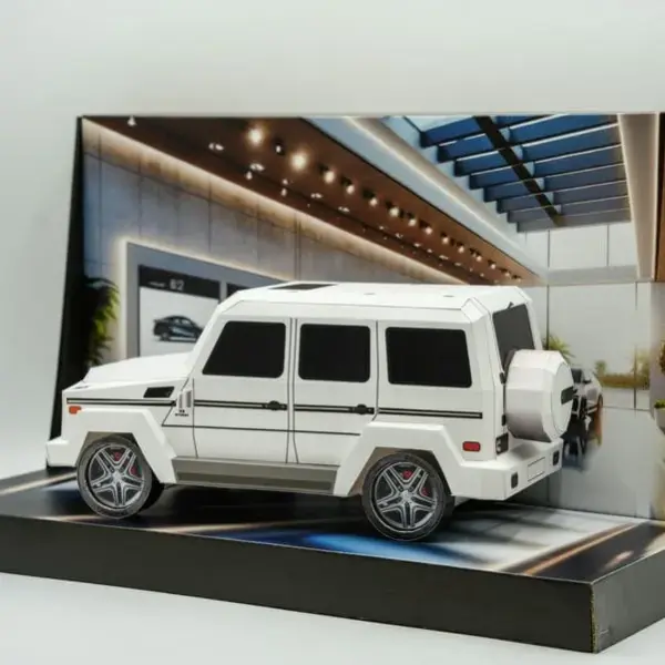 紙紮賓士G-CLASS(白)(小)-002