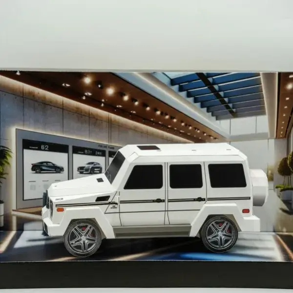 紙紮賓士G-CLASS(白)(小)-003