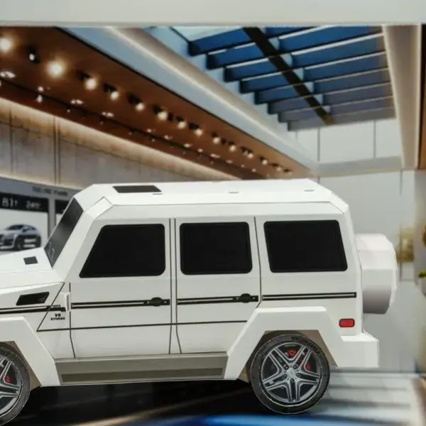 紙紮賓士G-CLASS(白)(小)-005