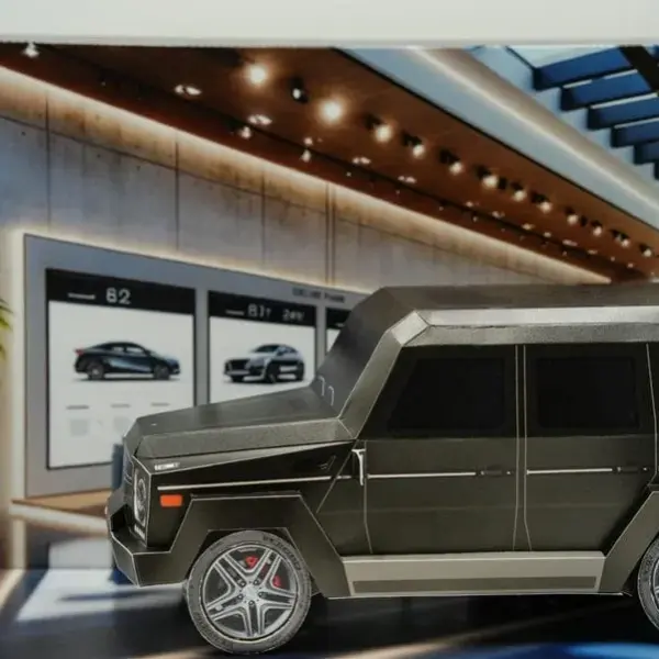 紙紮賓士G-CLASS(黑)(小)-04