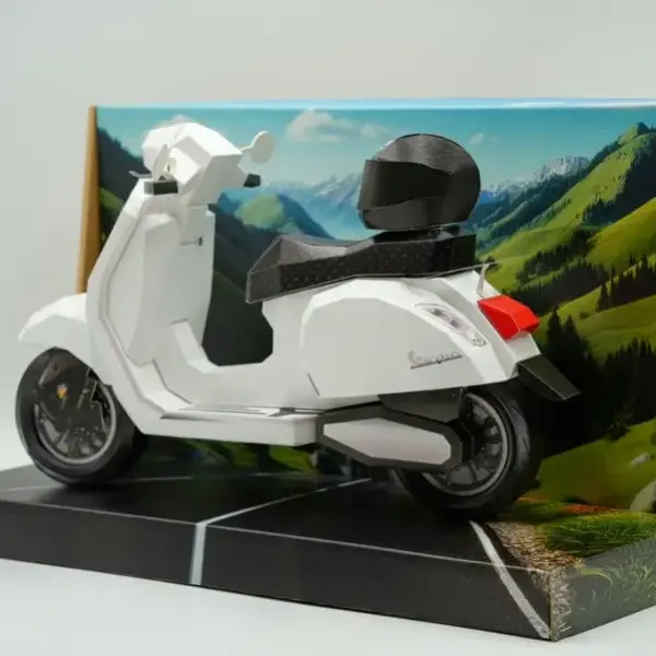 紙紮偉士牌機車-2