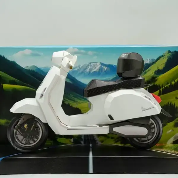 紙紮偉士牌機車-3