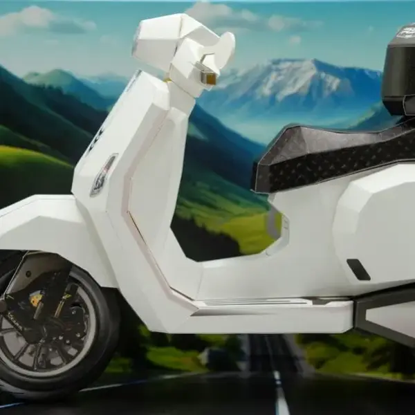 紙紮偉士牌機車-4