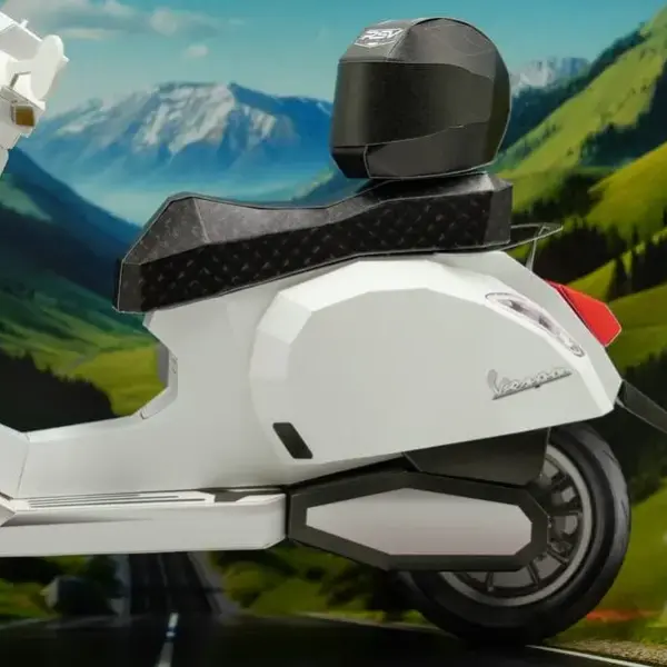 紙紮偉士牌機車-5