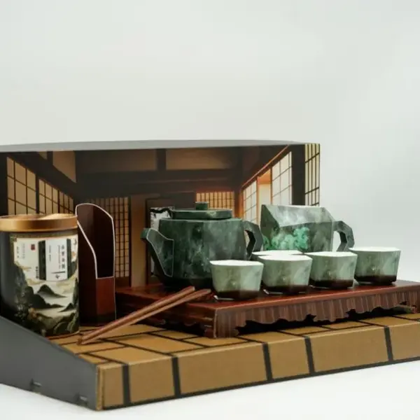 紙紮茶具組-2