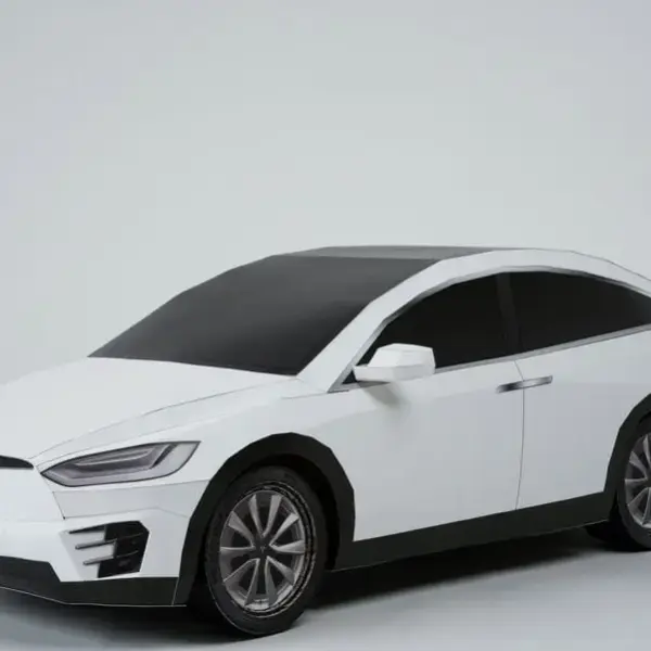 特斯拉 Model X(白)-2