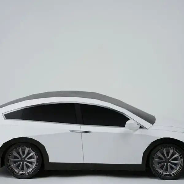 特斯拉 Model X(白)-4