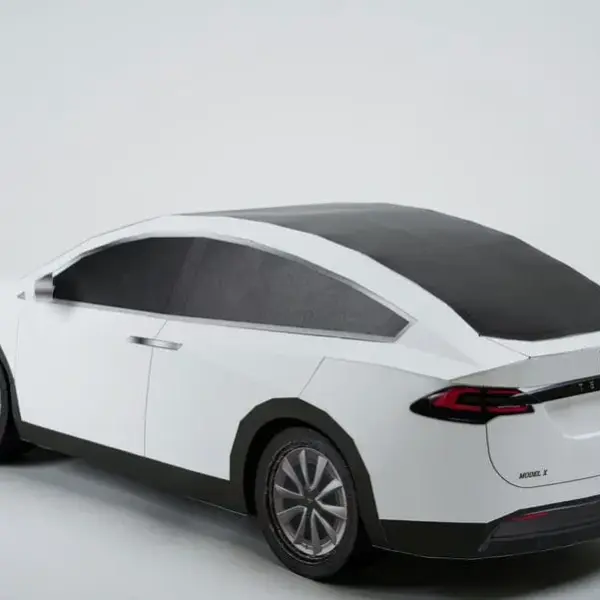 特斯拉 Model X(白)-7