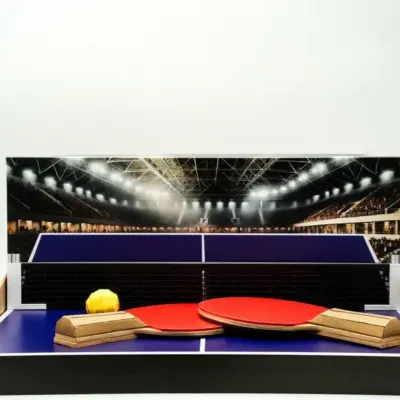 紙紮桌球拍禮盒-1