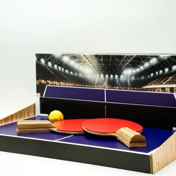 紙紮桌球拍禮盒-3