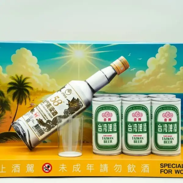 紙紮金牌高粱禮盒-1