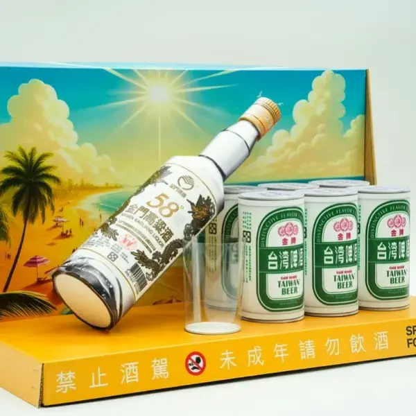 紙紮金牌高粱禮盒-2