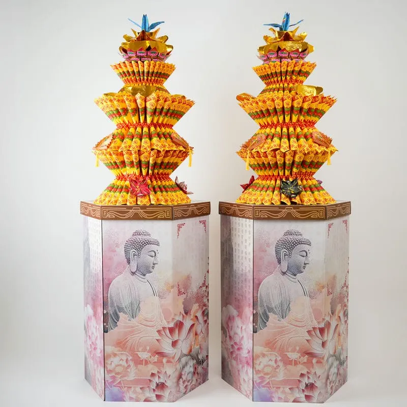 聚寶盆蓮花塔-往生蓮花塔版 聚寶盆蓮花塔-往生蓮花塔版