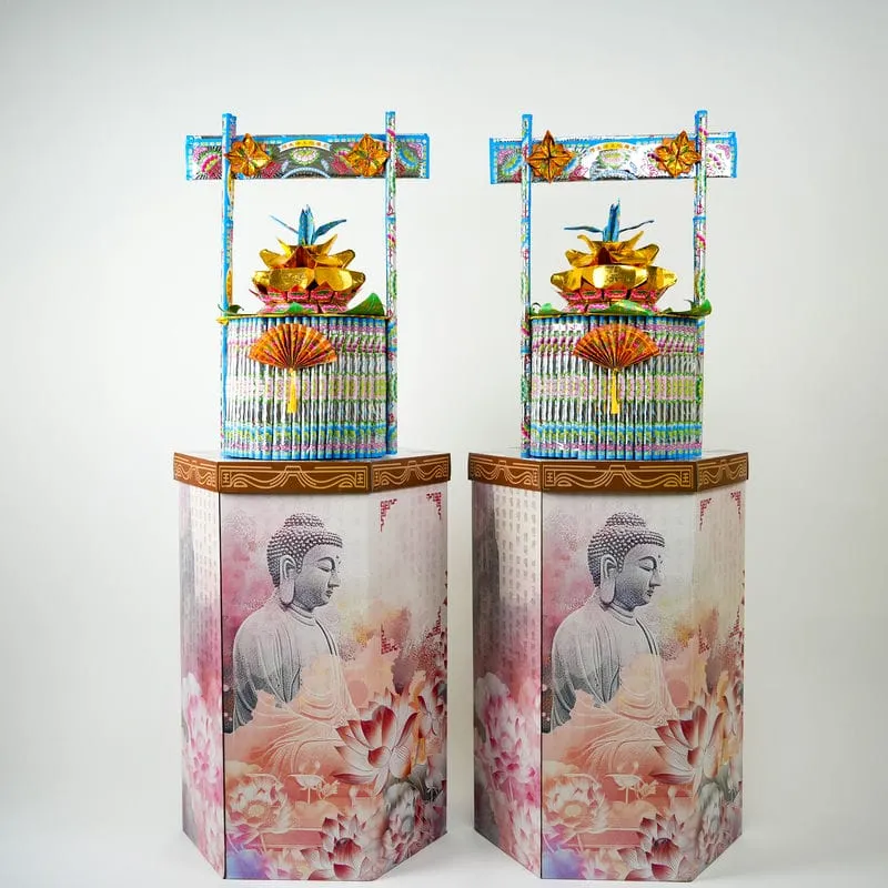 聚寶盆蓮花塔-精緻提籃版 聚寶盆蓮花塔-精緻提籃版