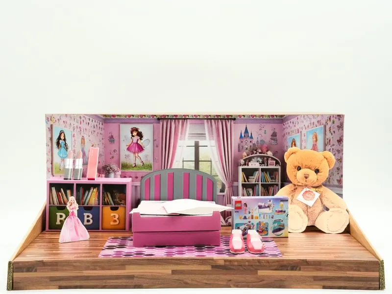 小女孩房間禮盒-1 小女孩房間禮盒-1