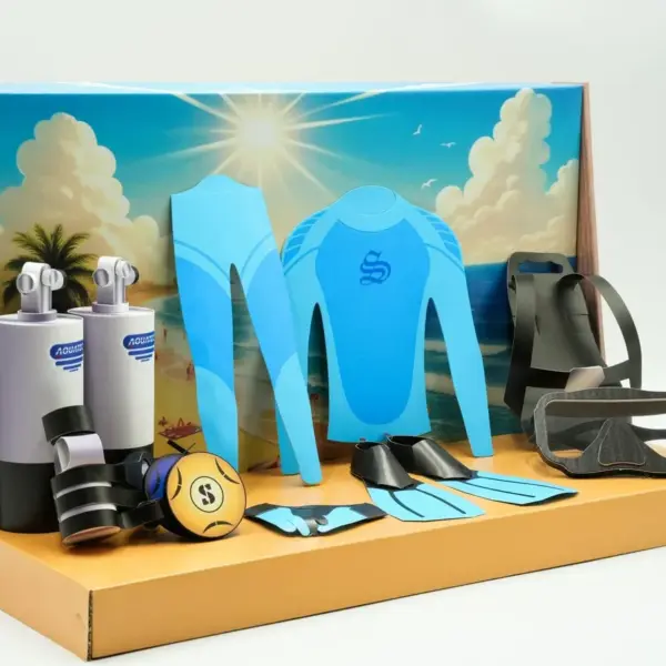 紙紮潛水用具禮盒-2