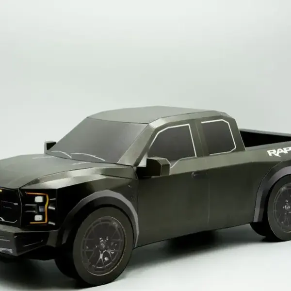 紙紮福特皮卡(黑)(大)-2