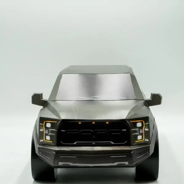 紙紮福特皮卡(黑)(大)-3