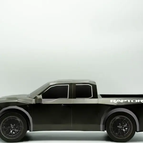 紙紮福特皮卡(黑)(大)-5