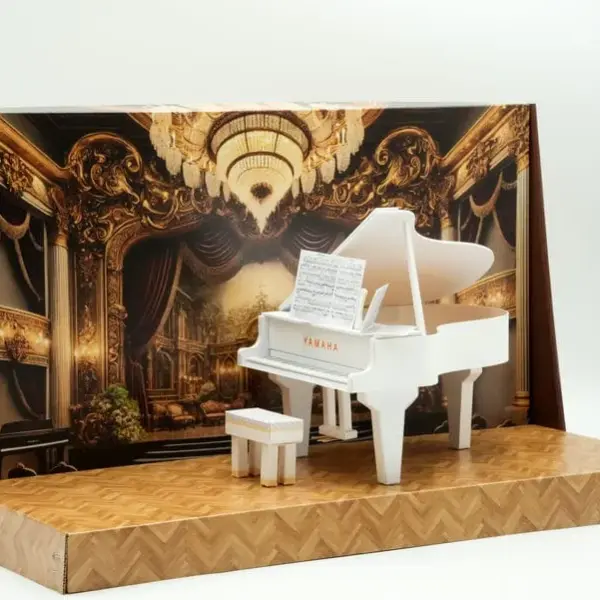 紙紮鋼琴禮盒-2